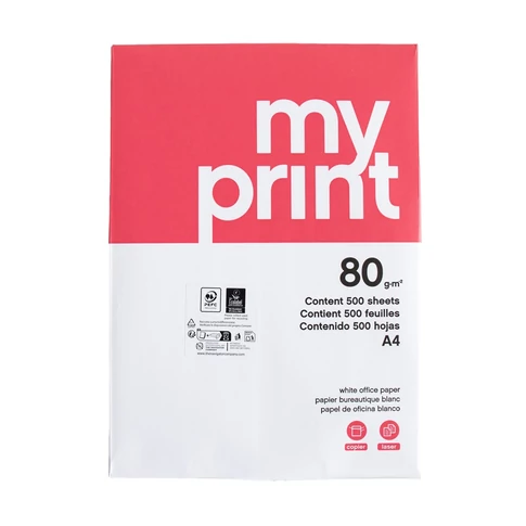 My Print A4 másolópapír 80g (500 ív/csomag)